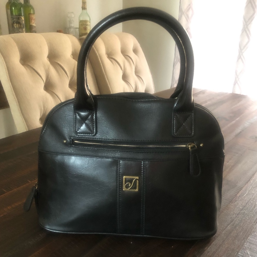 NWOT Stone Mountain Black Satchel/Shoulder Bag